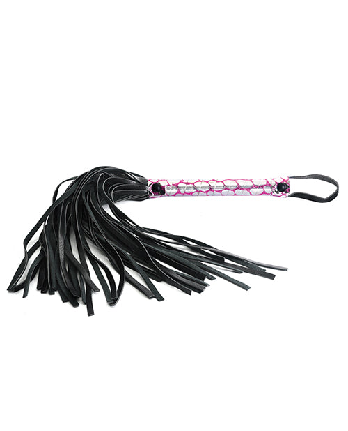 Faux Leather Flogger - Wicked Sensations