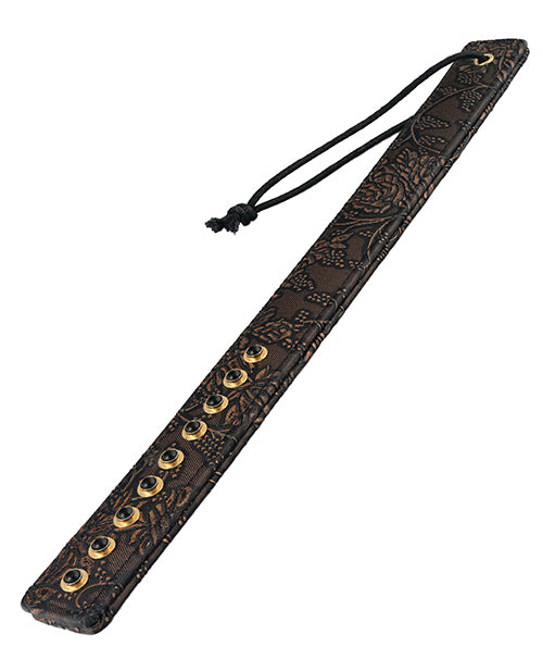 Brown Floral Print Paddle - Wicked Sensations