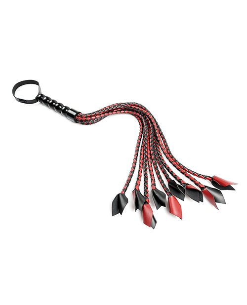 Saffron Braided Flogger - Wicked Sensations