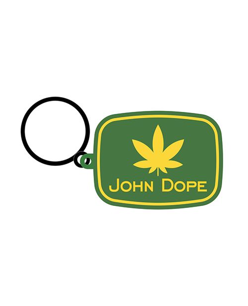 Wood Rocket John Dope Keychain