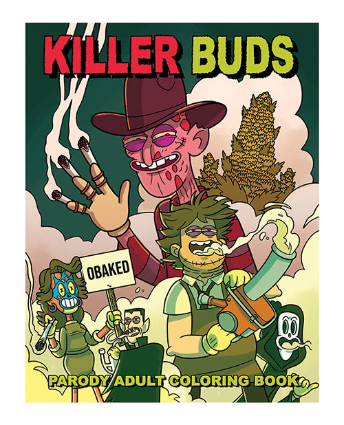 Wood Rocket Killer Buds Coloring Book