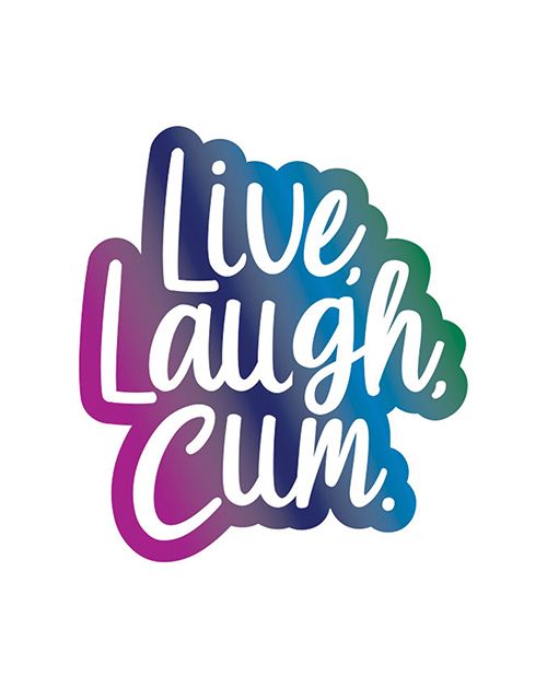 Wood Rocket Live Laugh Cum Large Pin