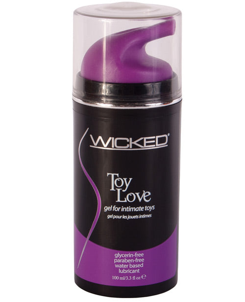 Toy Love Water-Based Gel-3.3 oz - Wicked Sensations