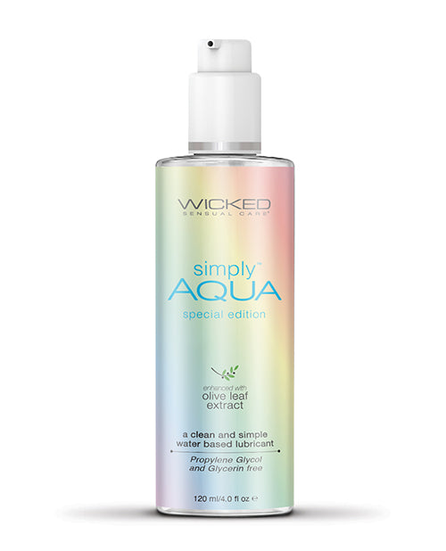 Wicked Sensual Care Simply Aqua Special Edition-4 oz - Wicked Sensations