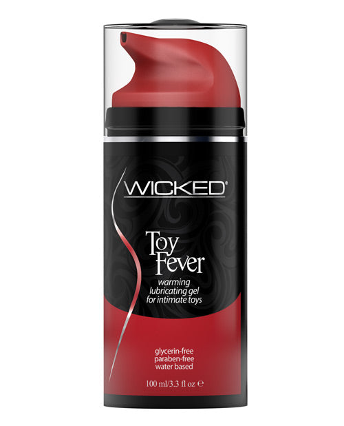 Toy Fever Water-Based Warming Lubricant-3.3 oz - Wicked Sensations