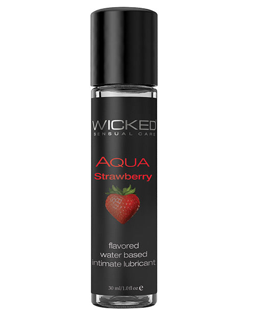 Wicked Sensual Care Aqua Flavored Lubricant-1 oz
