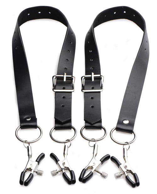 Master Series Spread Labia Spreader Straps - Wicked Sensations