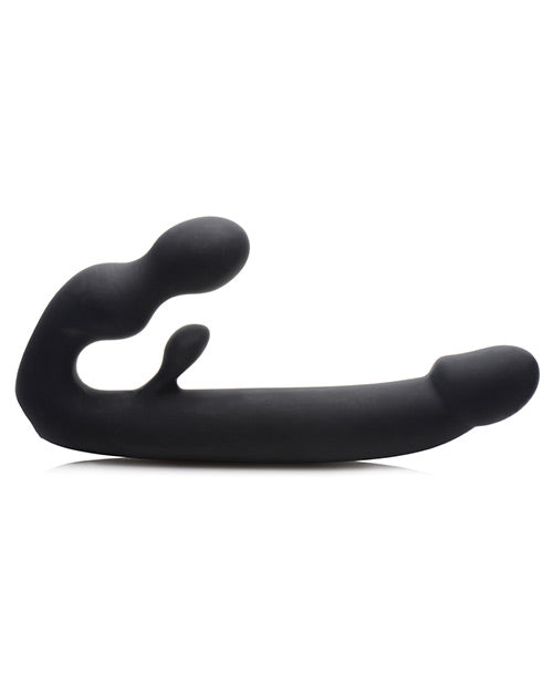 Strap U Tri-Volver 7x Vibrating Strapless Strap On