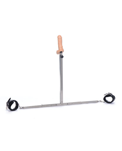 Master Series Squat Anal Impaler With Spreader Bar and Cuffs