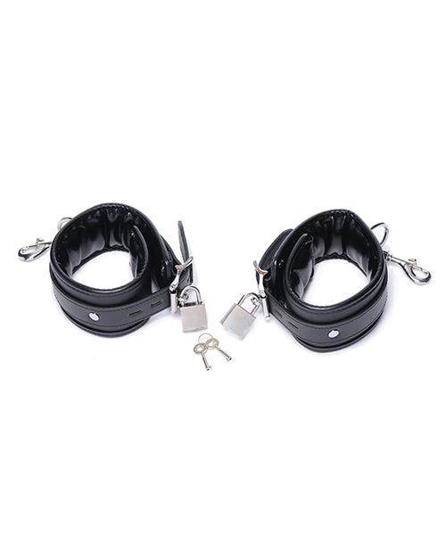 Master Series Squat Anal Impaler With Spreader Bar and Cuffs