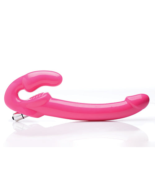 Strap U 7X Revolver Slim Vibrating Strapless Strap-On - Wicked Sensations