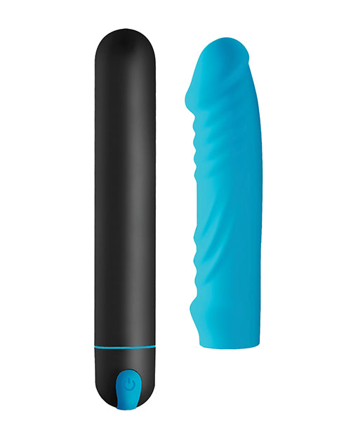 Bang! XL Bullet & Ribbed Silicone Sleeve