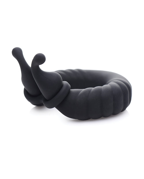 Trinity Vibes 10X Cobra Dual Stimulation Silicone Cock Ring