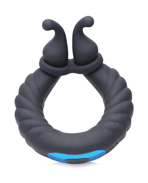 Trinity Vibes 10X Cobra Dual Stimulation Silicone Cock Ring