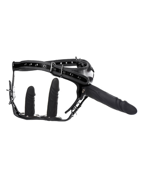 STRICT Double Penetration Strap On Harness