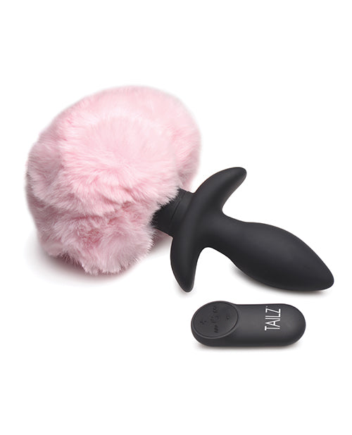 Tailz Waggerz Moving & Vibrating Bunny Tail Anal Plug With Remote