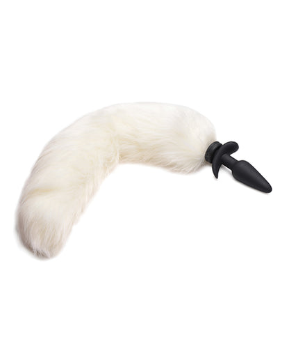 Tailz Snap-On! Vibrating Silicone Anal Plug With 3 Interchangeable Tails