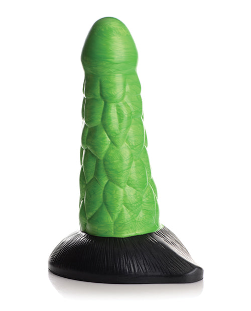 Creature Cocks Radioactive Reptile Thick Scaly Silicone Dildo