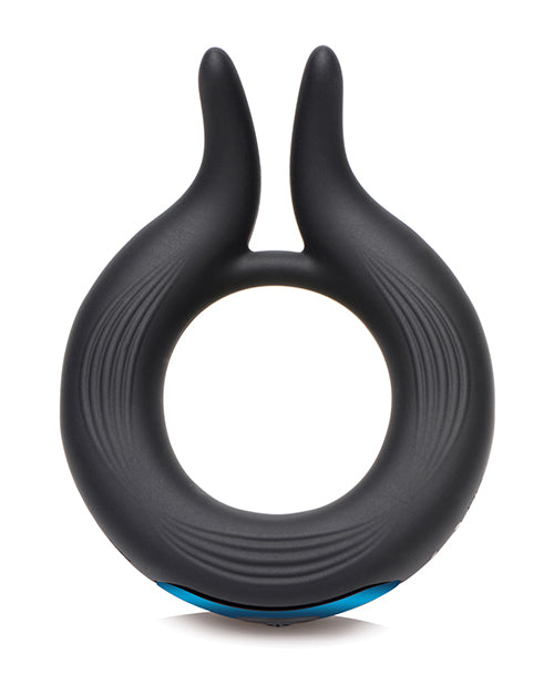 Trinity Men 10X Cock Viper Dual Stimulation Silicone Cock Ring