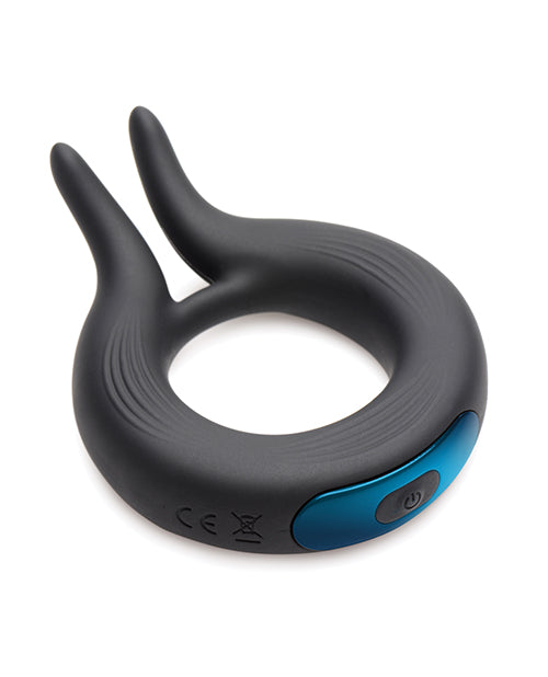 Trinity Vibes 10X Cock Viper Dual Stimulation Silicone Cock Ring