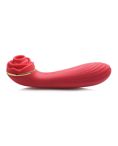 Bloomgasm Passion Petals 10X Silicone Suction Rose Vibrator