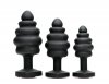 Mistress Isabella Sinclaire Hear Gem 3 Piece Silicone Butt Plug Set - Wicked Sensations